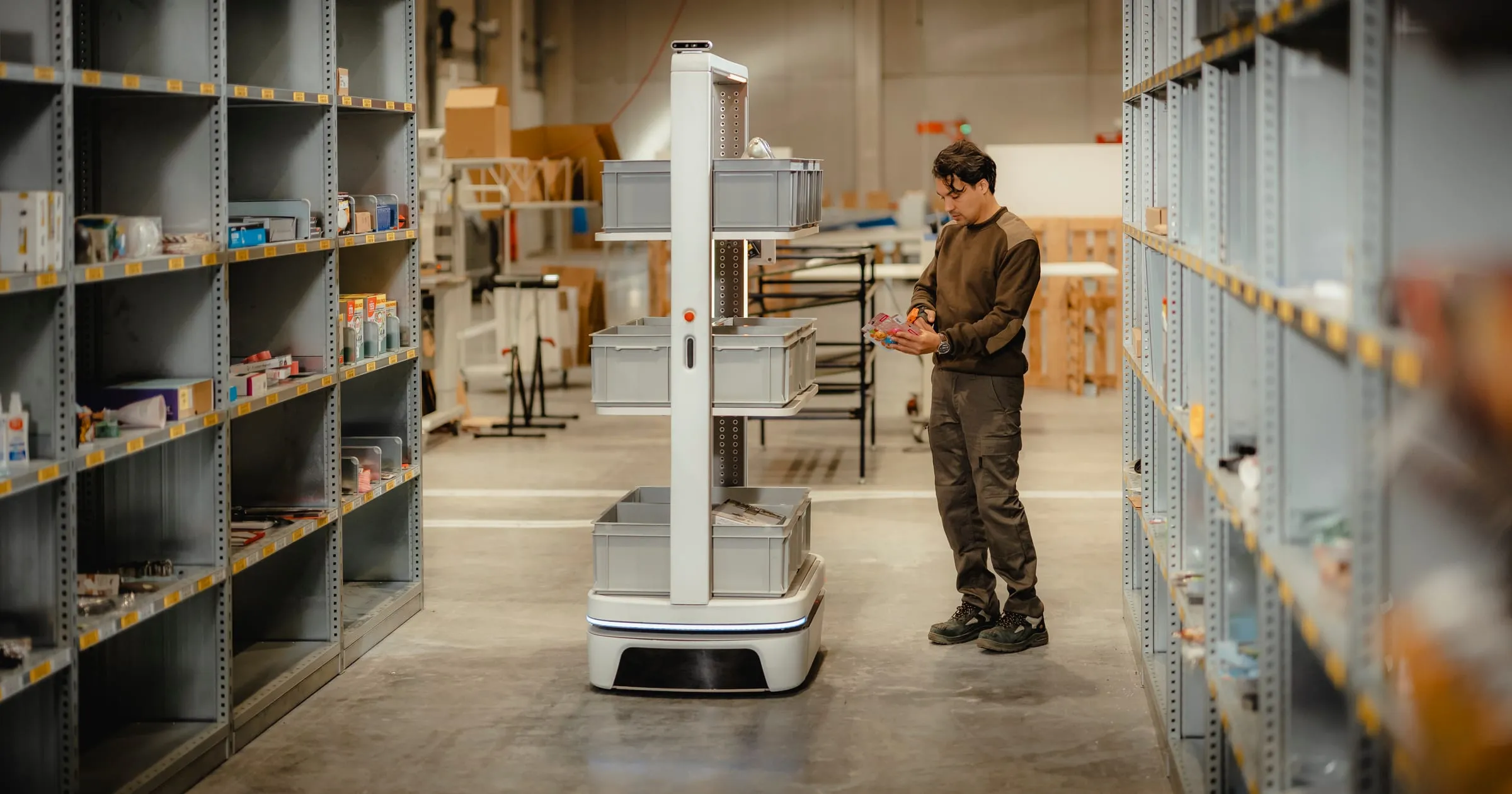 Zeal Runner OP-B autonomous mobile robot